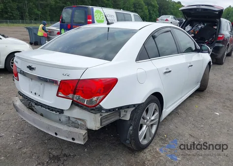 2014 Chevrolet Cruze Ltz из США, поврежденный, VIN 1G1PG5SB4E7213871